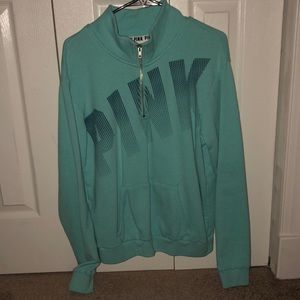 PINK half zip sweatshirt